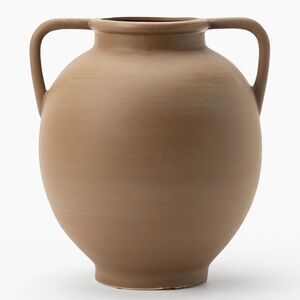 Rounded Dual Handled Vase